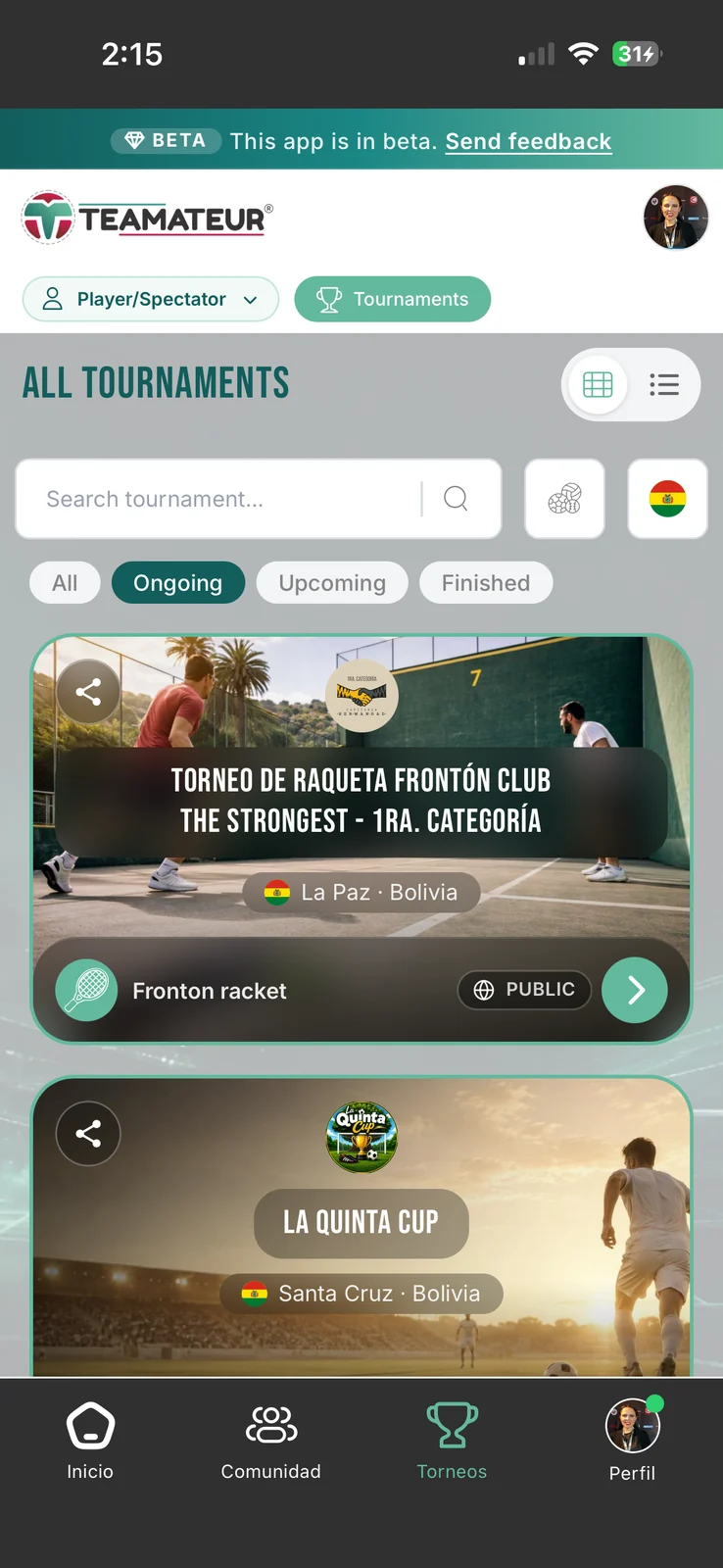 Torneos