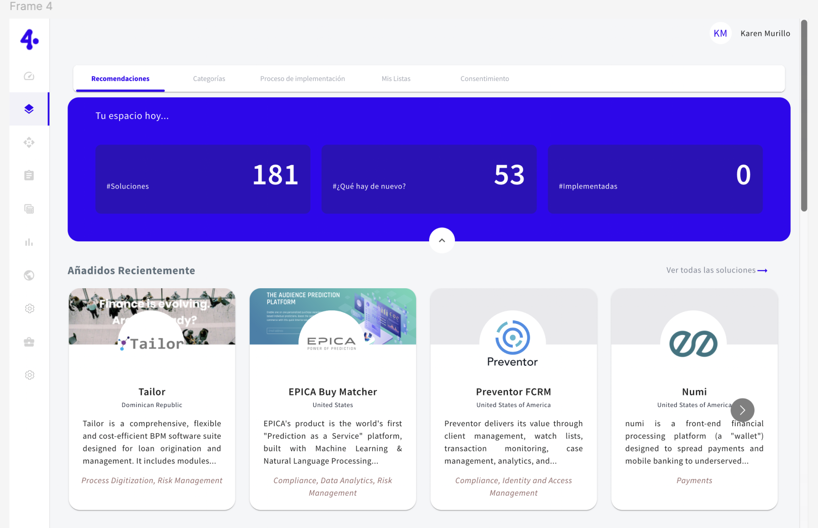 Finconecta recomendaciones
